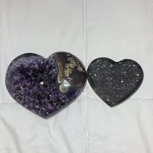 Amethyst Heart Set